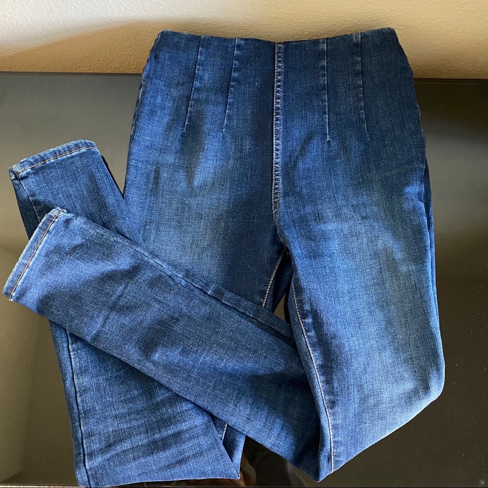 Free People jeggings medium wash Size 26
